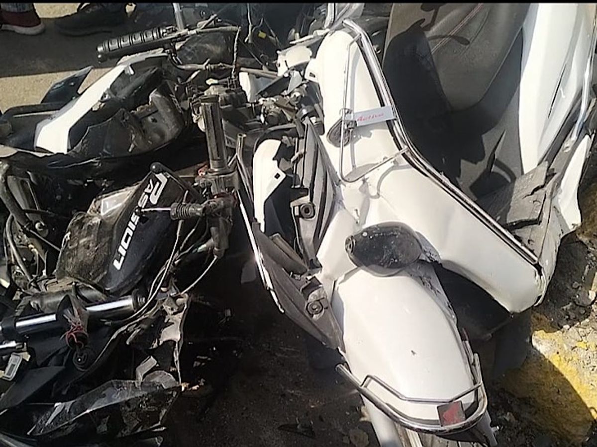 Ajmer ASP Officer Road Accident; Engineering Student Injured