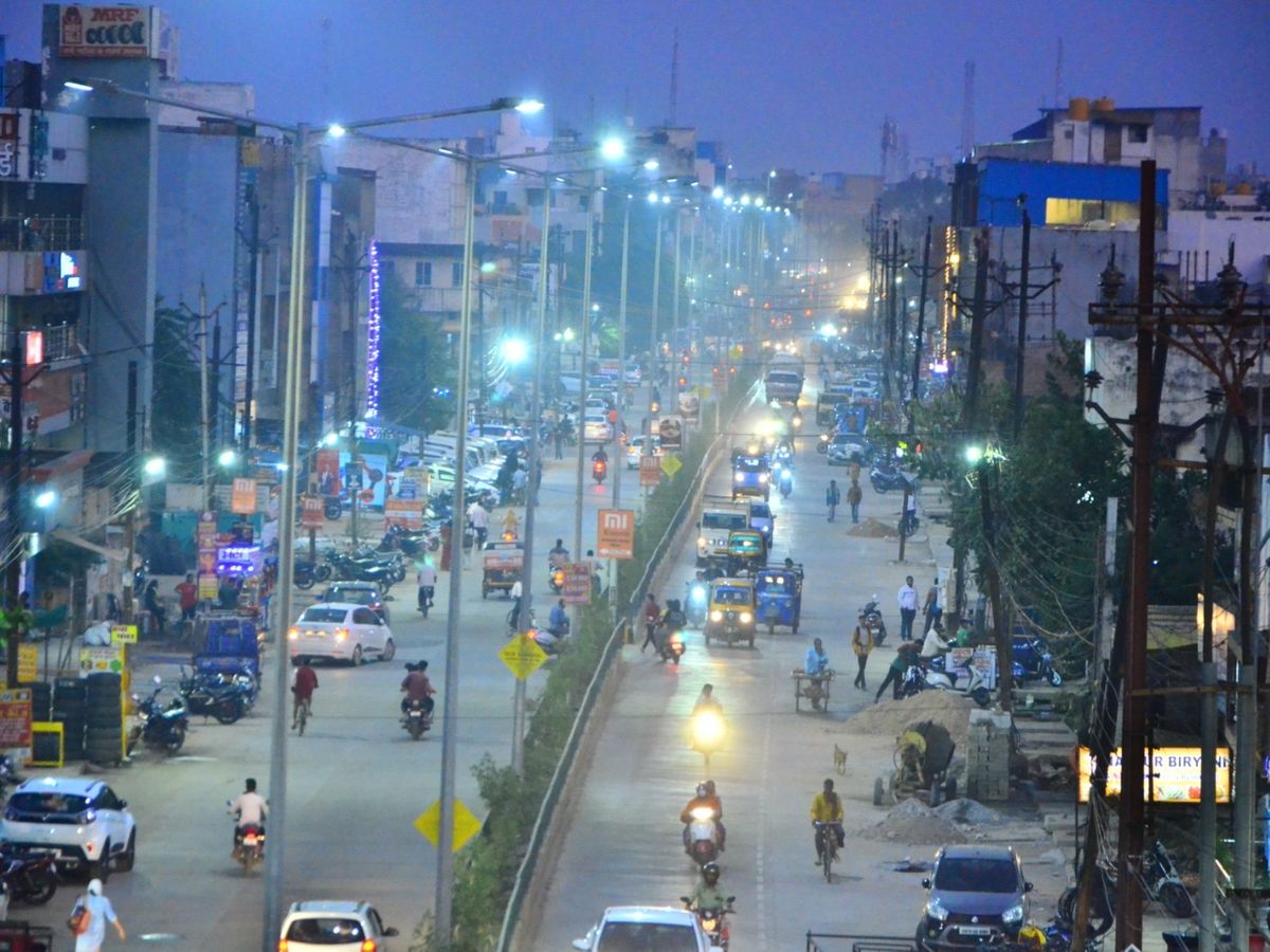 बिलासपुर की सड़क और स्ट्रीट लाइट व्यवस्था