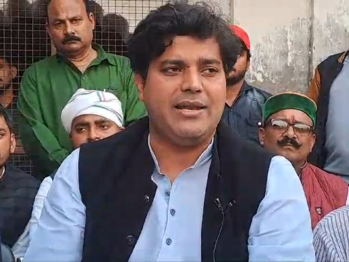 Congress Rajya Sabha MP Imran Pratapgarhi said | कांग्रेस से राज्यसभा सांसद  इमरान प्रतापगढ़ी बोले: राहुल गांधी की न्याय यात्रा से बीजेपी डर गई, इसलिए  अमेठी में ...