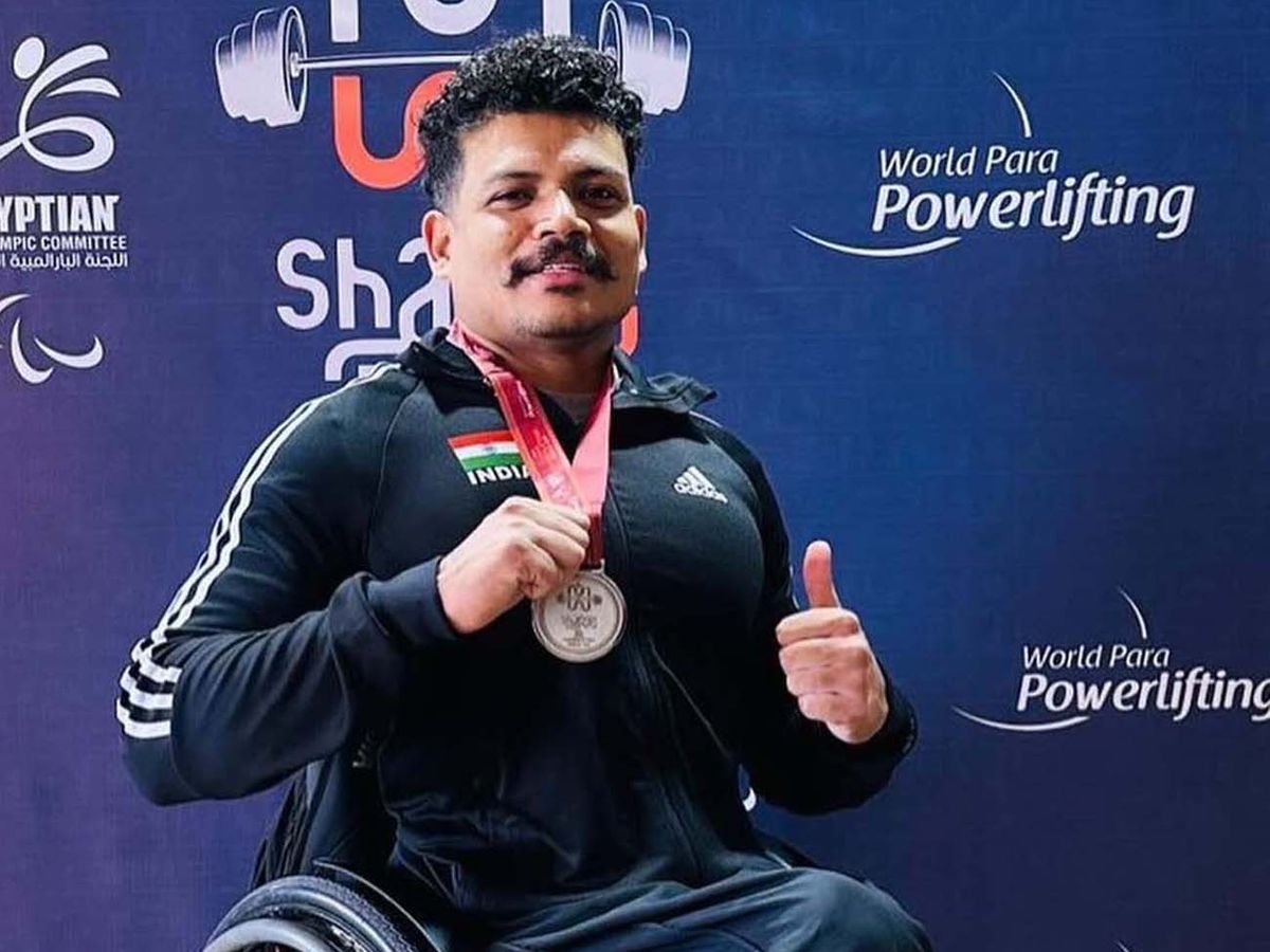 Paramjeet Kumar won silver medal in Para Power Lifting World Cup
