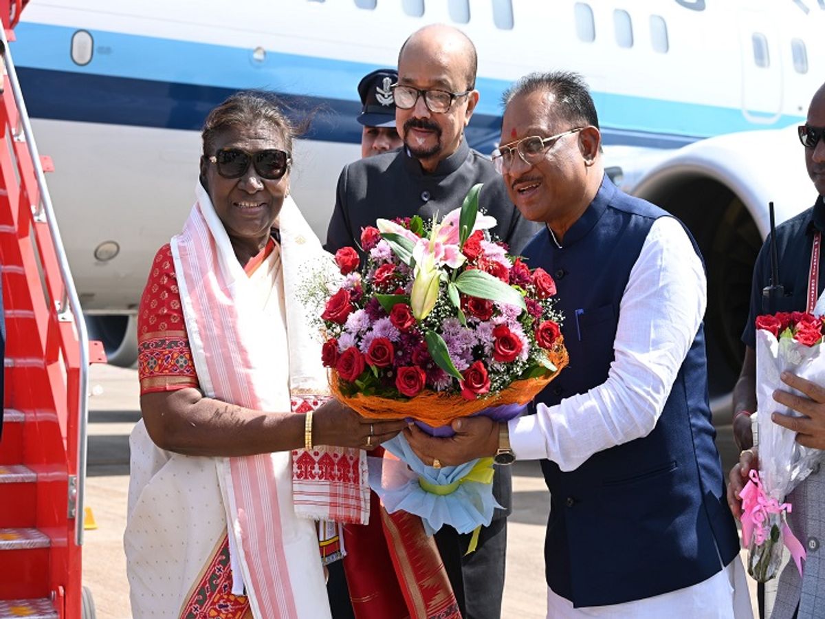 Droupadi Murmu Chhattisgarh Visit Update; Raipur Bhilai | NIT AIIMS  Convocation