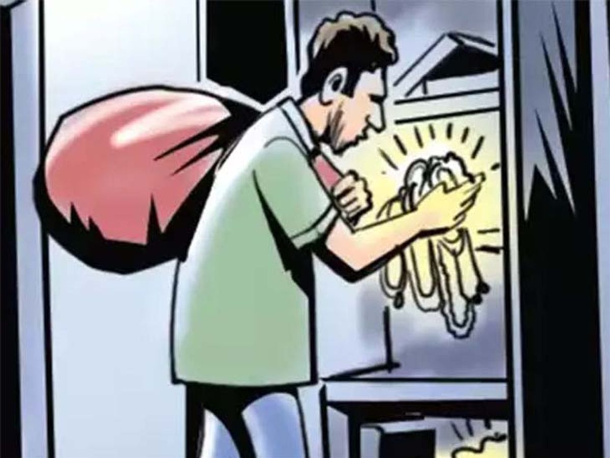 Chhattisgarh: 1 lakh stolen from a teacher's house in Raigarh | रायगढ़ में टीचर के घर से 1 लाख की चोरी: अलमारी का लॉकर तोड़कर ले भागे कैश-गहने, रात में चोर ने