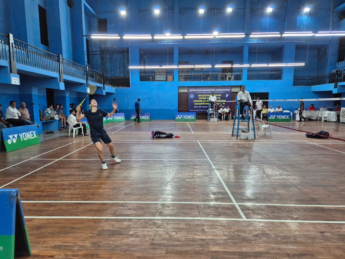 Udaipur became champion, defeated Rajsamand in the final, closing ceremony will be held today | उदयपुर बना चैंपियन, फाइनल में राजसमंद को दी शिकस्त, समापन समारोह आज होगा - Udaipur News | Dainik ...