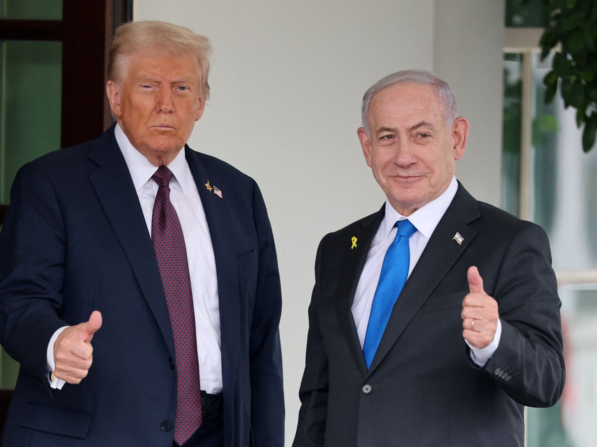Netanyahu Trump meet US Israel vs Hamas Gaza war ceasefire | नेतन्याहू ने  दोहा हमले के लिए कतर से माफी मांगी: ट्रम्प ने व्हाइट हाउस से फोन करवाया; 20  दिन पहले हमास