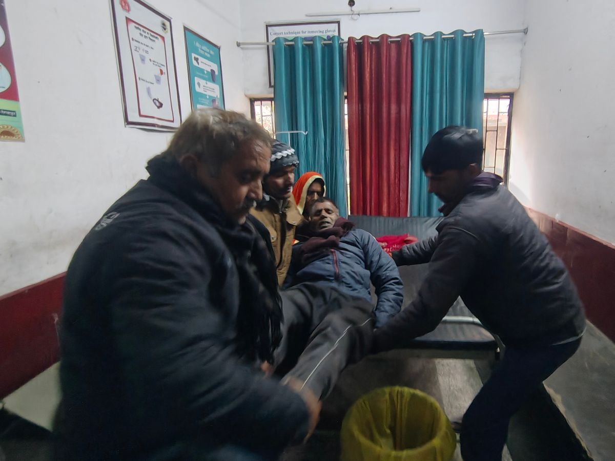 Accident : तेज रफ्तार कार ने बाइक सवार को मारी टक्कर, फरार हुआ चालक