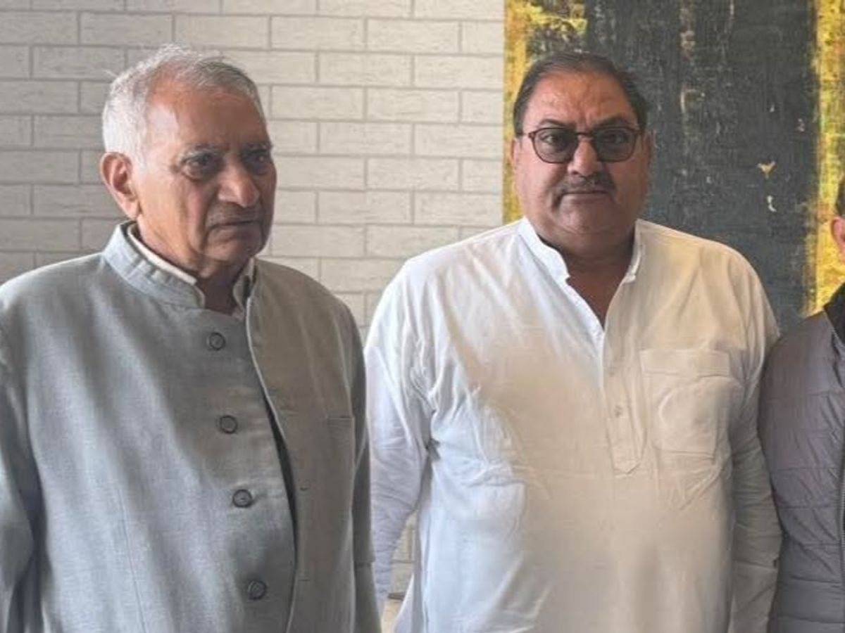 Narnaul, Mahendergarh, Congress, Suffers, Setback, Former, MLA, Guits,  Updated | नारनौल में कांग्रेस को लगा झटका, पूर्व विधायक ने छोड़ी: राधेश्याम  शर्मा ने इनेलो नेता अभय ...