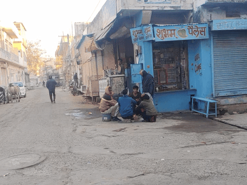 Dense fog in Sawai Madhopur