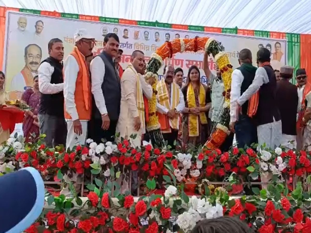 Municipal building to be built in Pandaria | पंडरिया में बनेगा नगर पालिका  भवन: डिप्टी CM ने 19 करोड़ के निर्माण कार्यों का लोकार्पण-भूमिपूजन किया; कई विकास  कार्य ...