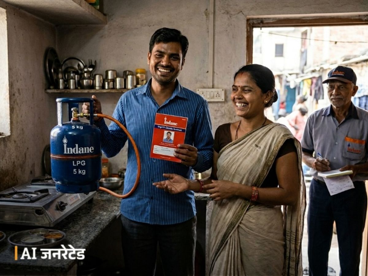 Small LPG Cylinder Connection Without Address Proof | ID Only Needed