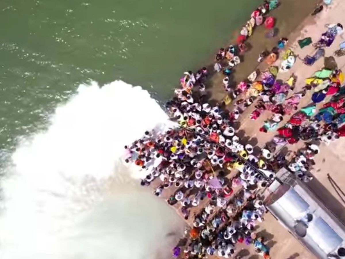 Sihore Satdev Mahayagna Concludes; 11,000 Liters Milk Offered to Narmada