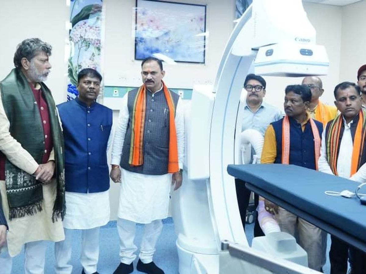 Chhattisgarh Super Specialty Hospital Cath Lab Launch in Bastar | Heart  Treatment