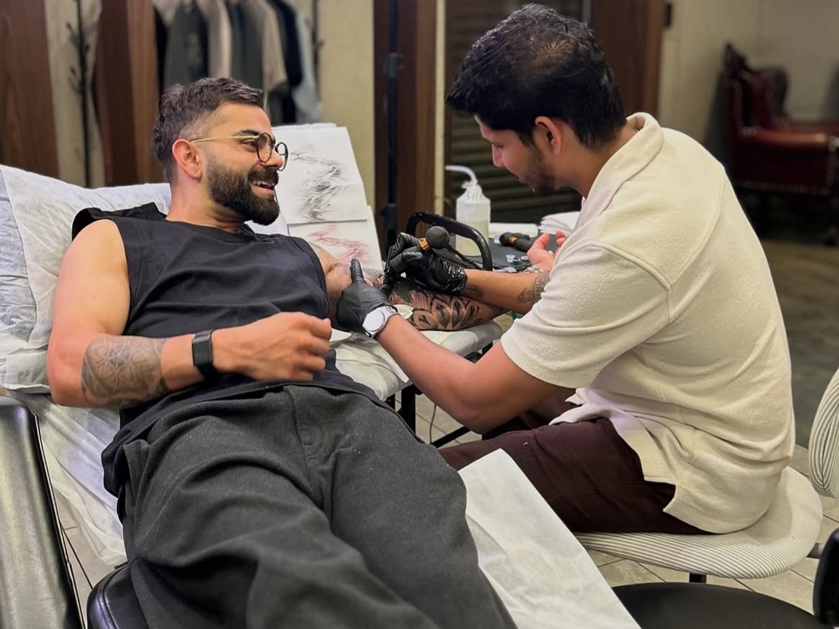 Virat Kohli New Tattoo Design Viral | Latest Photos & Updates