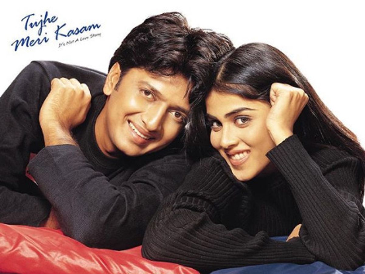 Riteish Deshmukh Genelia Dsouza Tujhe Meri Kasam Movie | Vilasrao Deshmukh  | Ritesh Genelia First movie | Tujhe Meri Kasam