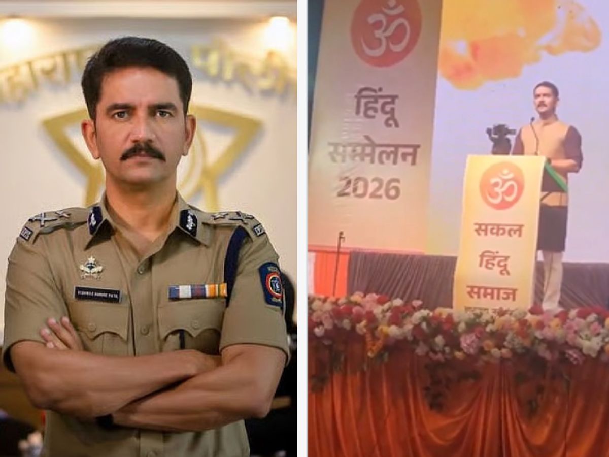 Nagpur CP Vishwas Nangre Patil Faces Congress Criticism Over RSS Event