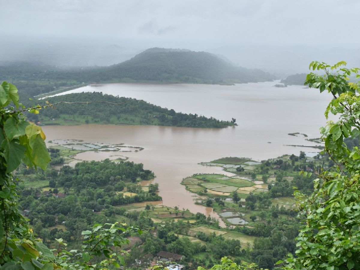 Ajmalgarh', a tourist attraction near Ghodmal village of Vansda taluk,  during the monsoons, nature blossoms here.