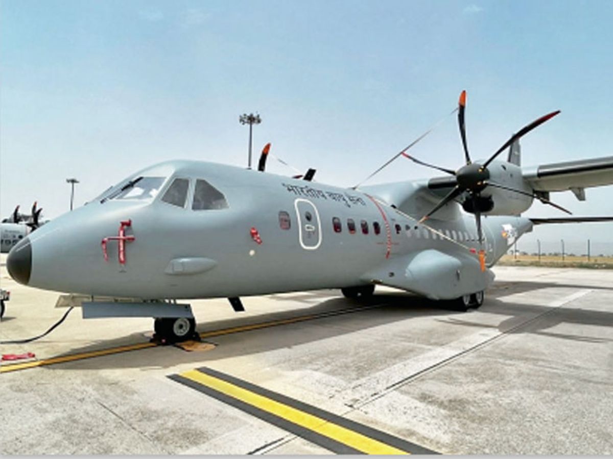 First 'Made in India' aircraft to be built in Vadodara by 2026 | ભાસ્કર  એક્સક્લૂઝિવ: વડોદરામાં 2026 સુધી પહેલું 'મેડ ઇન ઇન્ડિયા' વિમાન બનશે -  Ahmedabad News | Divya Bhaskar