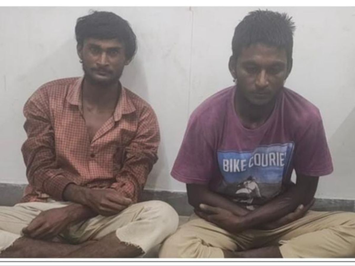 Two men arrested for selling stolen cables in Mehsana | ચોરીના કેબલ વેચવા  જતા બે શખ્સ ઝડપાયા: એકલવ્ય સ્કૂલ પાસેથી 1 હજાર મીટર એલ્યુમિનિયમ વાયર ચોરાયો,  35 હજારનો ...