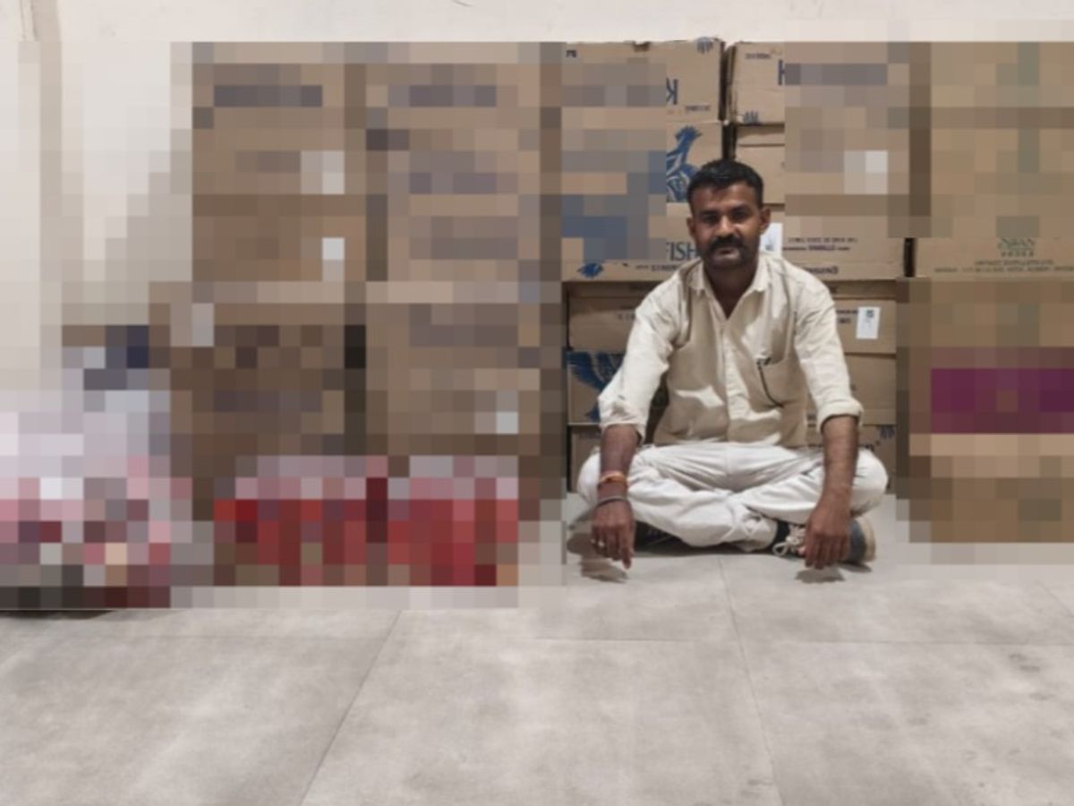 Aravalli LCB Arrests Accused | 5.53 Lakh Liquor Seized