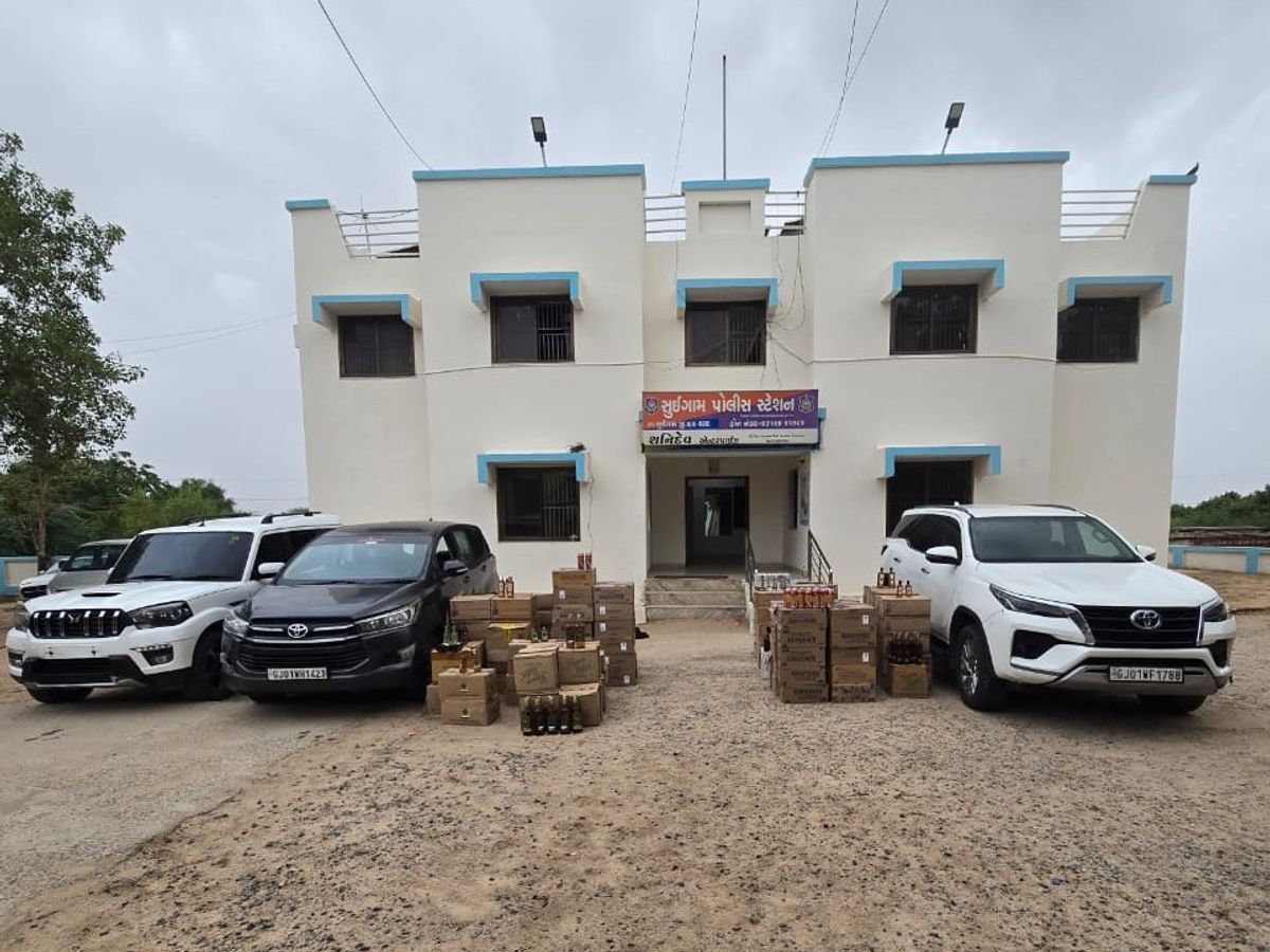 Vav-Tharaad ₹64 Lakh Seized; Police Role Questioned | Gujarat Liquor Bust