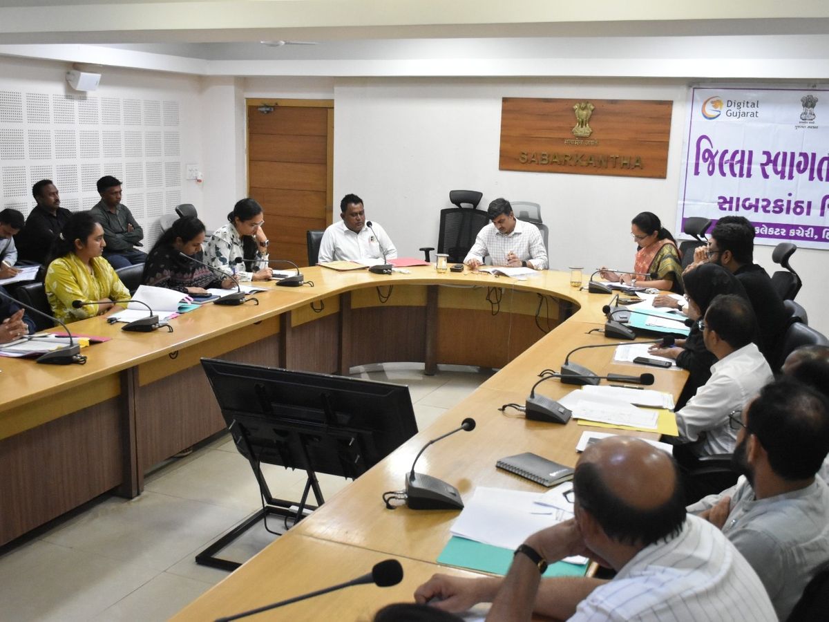 Sabarkantha District Swagat Program; DDO HP Patel Resolves 13 Grievances