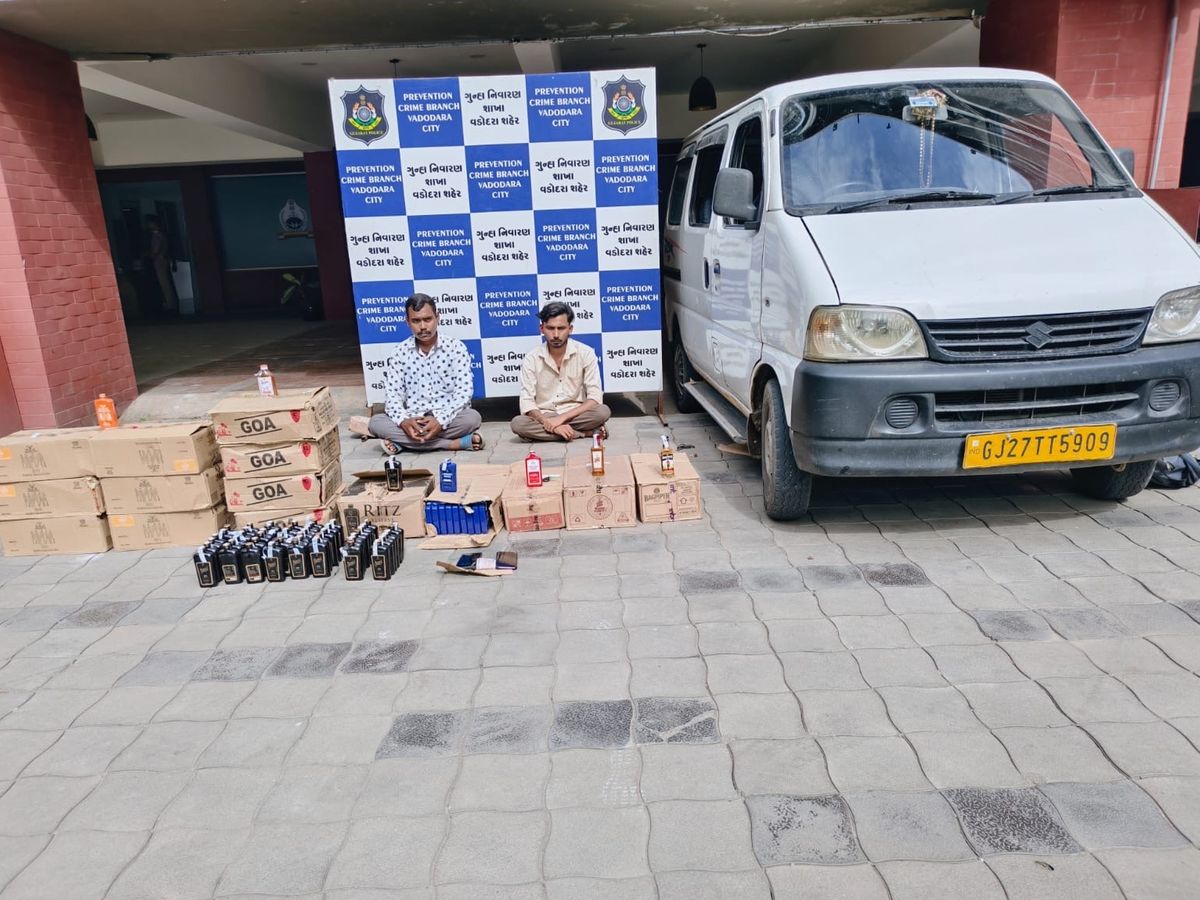 Vadodara Liquor Seizure: PCB Raids Kapurai Highway, Arrests Two