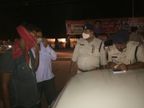 कोरोना संक्रमण को देखते हुए प्रशासन ने निकाला मार्च, देर शाम तक चली बिना मास्क वालों के खिलाफ चालानी कार्रवाई|मुरैना,Morena - Dainik Bhaskar