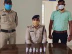 महाराष्ट्र का युवक, छिंदवाड़ा में 25-25 हजार रूपए में बेच रहा था रेमडेसीविर के 6 इंजेक्शन, पुलिस ने आरोपी को किया गिरफ्तार|छिंदवाड़ा,Chhindwara - Dainik Bhaskar