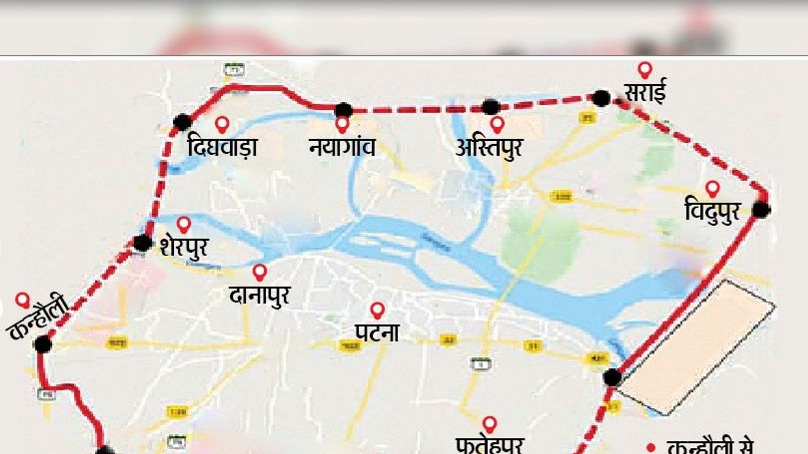 Kanhauli Ramnagar Road Map कन्हौली-रामनगर हिस्सा बनाने के लिए एजेंसी तय, 24 माह में पूरा होगा निर्माण  कार्य, 797 करोड़ होंगे खर्च | Agency Set To Create Kanhauli-Ramnagar  Portion, Construction Work To ...