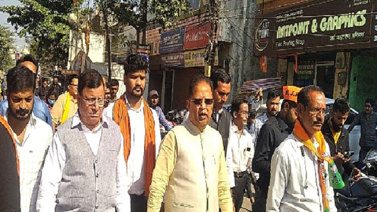BJP started campaign against the state government's pride day, Amar Agarwal said - the people of the city will answer | भाजपा ने राज्य सरकार के गौरव दिवस के विरोध में शुरू किया अभियान,अमर अग्रवाल बोले-जनता देगी जवाब - Dainik Bhaskar