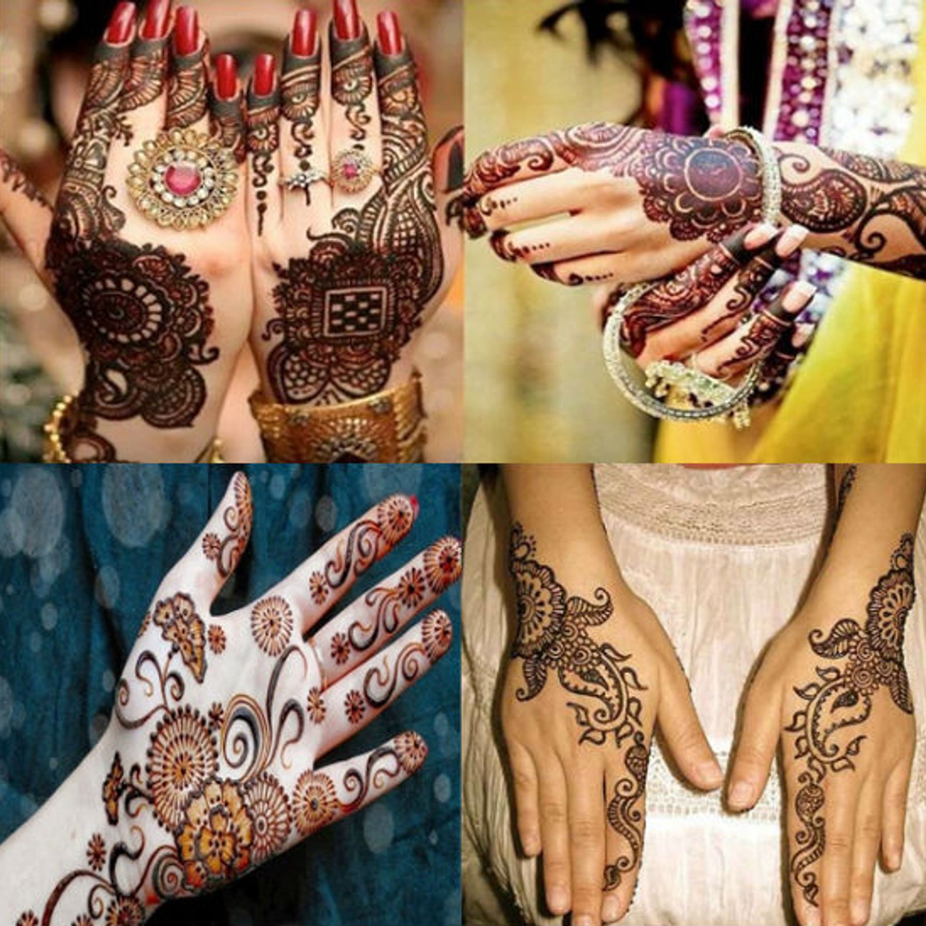 Top 128+ tape wali mehndi design latest POPPY