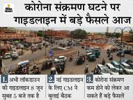 बाजार शाम 4 बजे तक खुलने की संभावना, निजी वाहनों से एक से दूसरे जिले में आने-जाने पर रोक हटेगी; कैबिनेट की मंजूरी, आज जारी होगी नई गाइडलाइन|जयपुर,Jaipur - Dainik Bhaskar