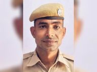 पुलिस कर्मी की तत्परता से बची विवाहिता और बच्चे की जान|अलवर,Alwar - Dainik Bhaskar