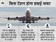 जिन्हें वैक्सीन के दोनों डोज लग चुके हैं, उन्हें देश में हवाई यात्रा करने के लिए RT-PCR रिपोर्ट की जरूरत नहीं होगी|देश,National - Dainik Bhaskar
