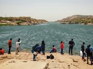 गर्मी से राहत पाने के लिए लोग पहुंच रहे है कायलाना झील, तीखी धूप में देशी पर्यटकों को भी किया निराश|जोधपुर,Jodhpur - Dainik Bhaskar