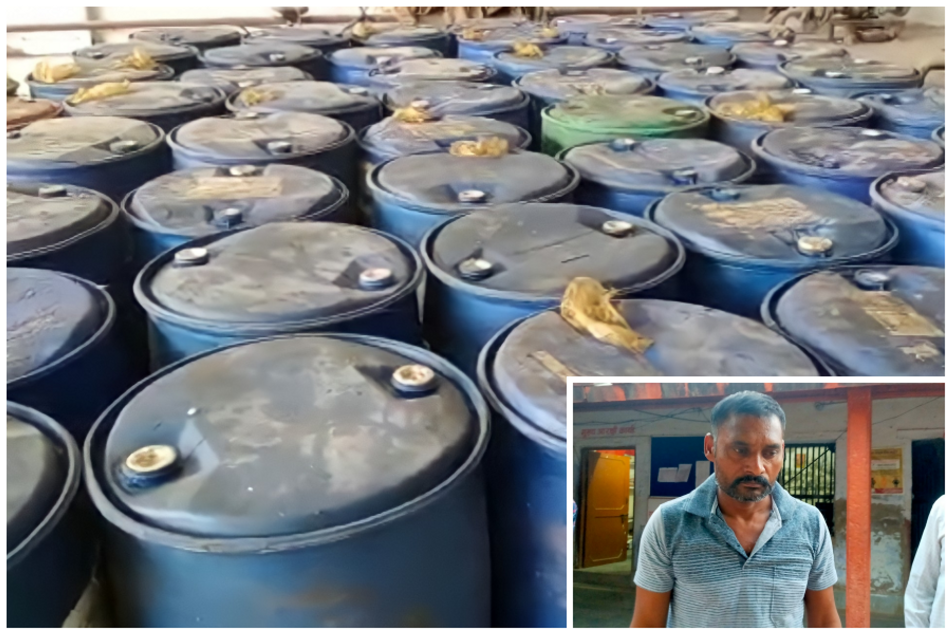 24 टन सरसों का तेल चोरी का मामला नदबई पुलिस ने आरोपी ड्राइवर को किया गिरफ्तार, बिहार में मिला टैंकर, 50 ड्रामों में भरे करीब 12 टन सरसों का तेल भी बरामद