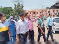 अस्पताल को मिलेगा मीठा पानी, एडीएम ने पीएचईडी के एक्सईएन को दिए निर्देश|भरतपुर,Bharatpur - Dainik Bhaskar