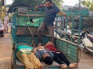 પોલીસે મોડી રાતે ભાવિન સોનીનું નિવેદન લીધું, કહ્યું - 9 જેટલા જ્યોતિષીઓએ વિધિ કરવાના નામે 32 લાખ પડાવ્યા, તેથી આપઘાત કર્યો|વડોદરા,Vadodara - Divya Bhaskar