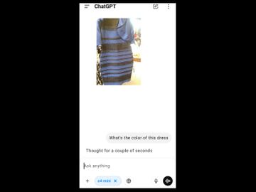 Blue-black or white-gold? The dress debate is over