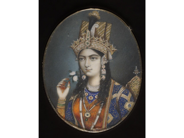 मुमताज महल की चर्चित पेंटिग्स में से एक। इसे 1830 में एक भारतीय पेंटर ने अंग्रेजों के लिए बनाया था। - Dainik Bhaskar