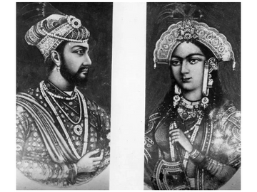 शाहजहां और मुमताज की पेटिंग। साभार- यूनिवर्सल इमेज ग्रुप - Dainik Bhaskar