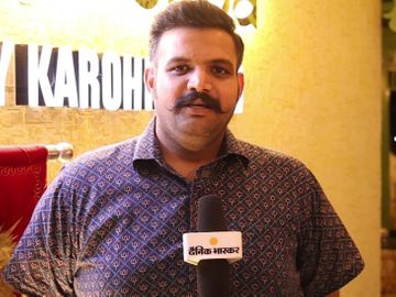 Maurya Pratap Singh Ranawat, Operation Manager of Karohi Haveli, said that Diljani is specially included in our menu on the occasion of festivals. - Dainik Bhaskar