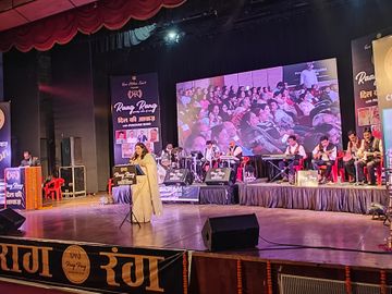 Raag Rang' musical evening organised in Lucknow | लखनऊ में 'राग रंग' संगीतमय संध्या का आयोजन: युवा उत्थान समिति ने संगीत प्रेमियों को भाव विभोर किया - Lucknow News | Dainik ...