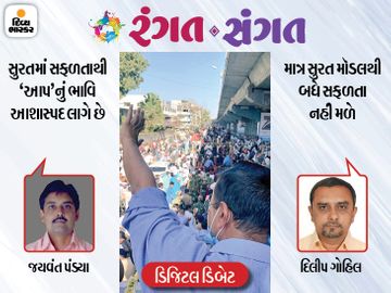 ગુજરાતમાં 'આપ' ત્રીજા પરિબળ તરીકે આગળ વધી શકશે?|રંગત-સંગત,Rangat-Sangat - Divya Bhaskar