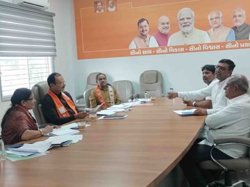 Banaskantha BJP Sense Process Begins; Pradipsinh Jadeja Team Takes Opinions