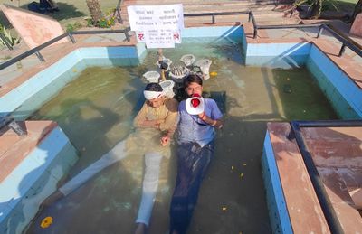 Rajasthan University (RU) Jal Satyagraha; Students Protest In