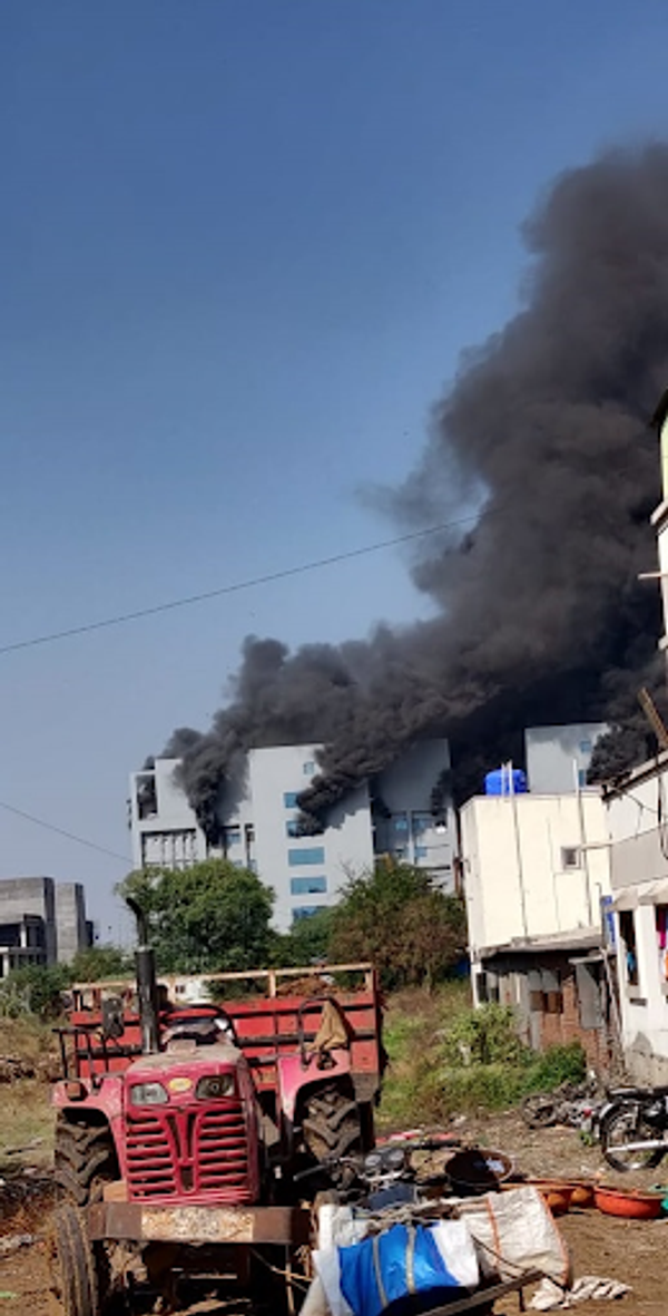 Pune Serum Institute Lab Fire Accident Update; Fire Tenders Were Rushed