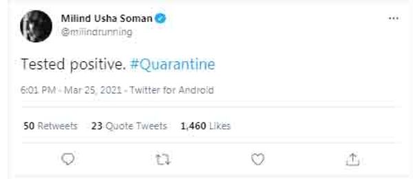 मिलिंद की So.Media पोस्ट
