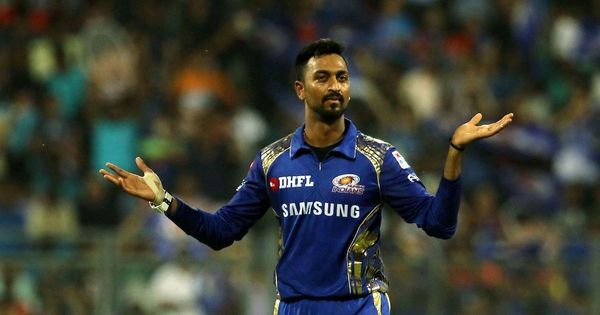 IPL 2016 અને 2017માં શાનદાર દેખાવ બાદ કૃણાલને 2018માં ઇન્ડિયાને રિપ્રેઝેન્ટ કરવાની તક મળી હતી.