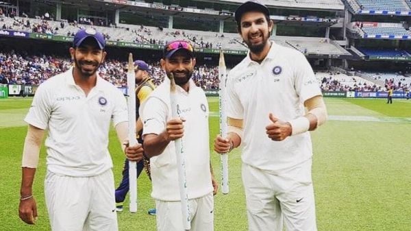 भारतीय टीम 3 पेस बॉलर्स और 2 स्पिनर्स के साथ मैदान पर उतरी थी। बुमराह को कोई विकेट नहीं मिला। शमी को 4, ईशांत को 3, अश्विन को 4 और जडेजा को 1 विकेट मिला।