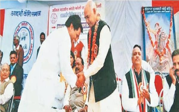 2002 में कोविंद कोरी सम्मेलन में आए थे जबलपुर।
